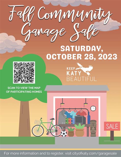 garage sale katy tx|city of katy garage sale.